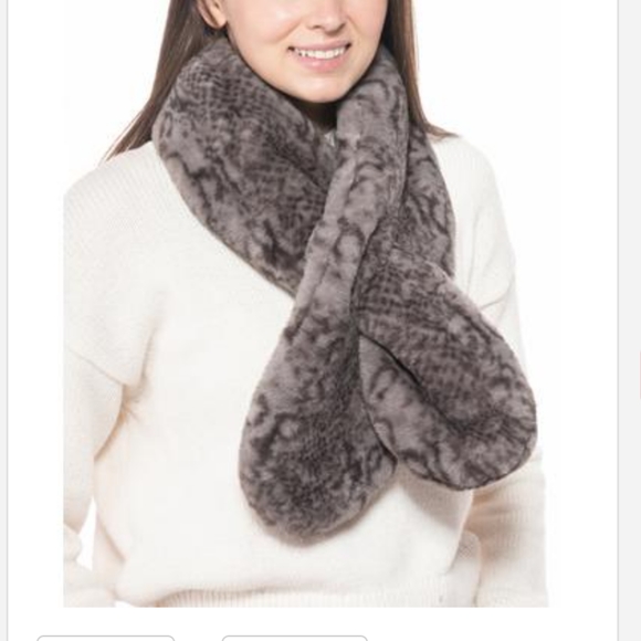 INC INTERNATIONAL CONCEPTSFaux Fur Pull-Through Scarf, Created for Macy's - Picture 1 of 4